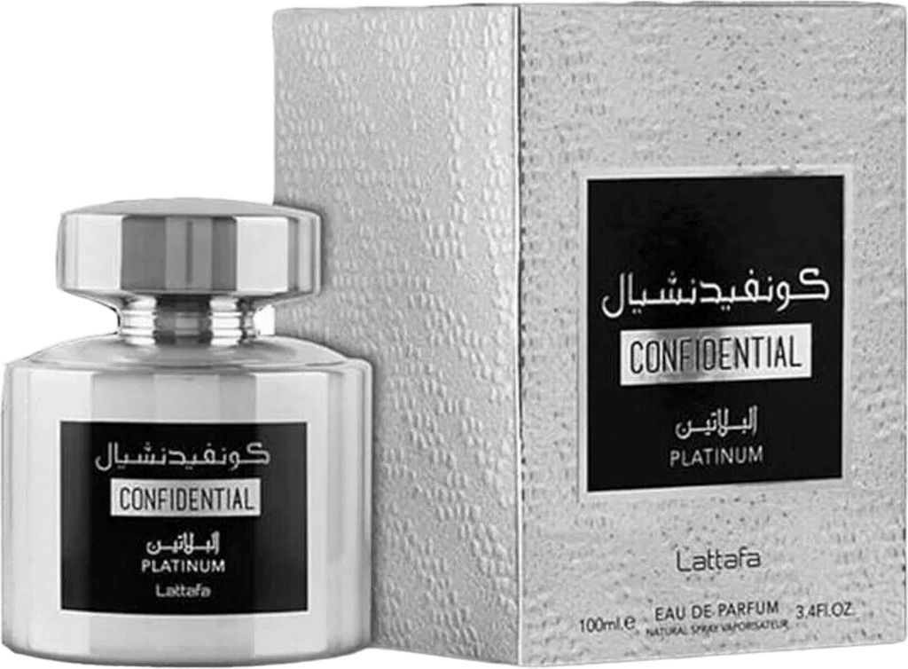 Lattafa Confidential Platinum EDP Spray 100ml Produktbild 