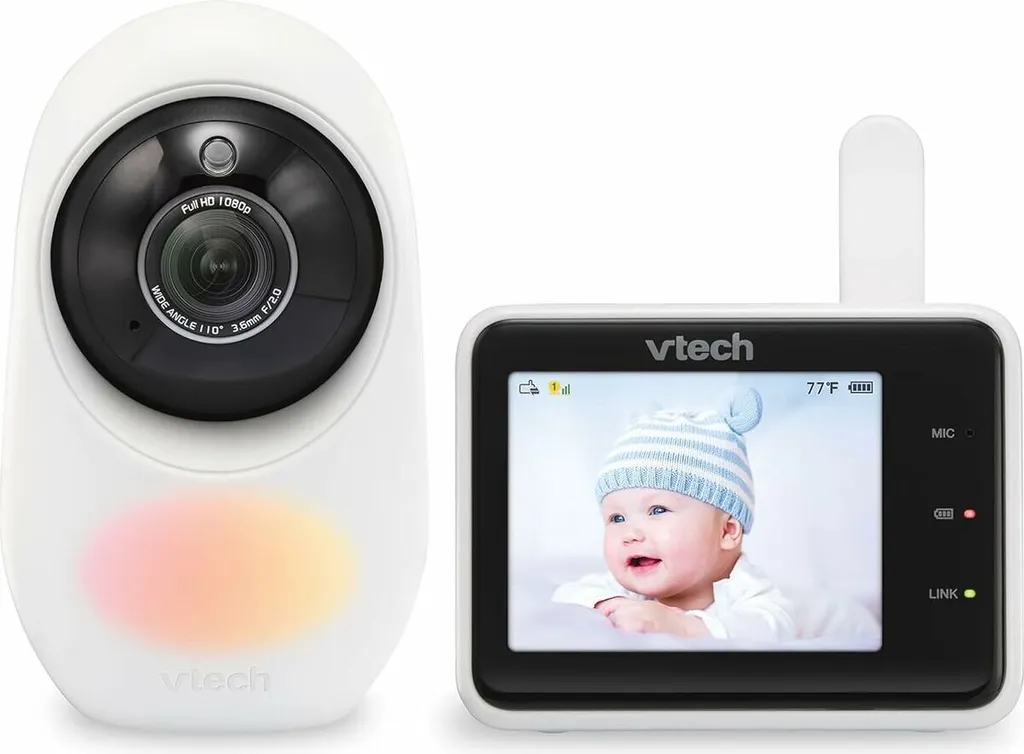 Babyphone avec Caméra pour Ne Plus Stresser Durant le Sommeil de Bébé