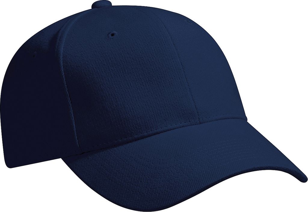 Beechfield Uni Baseballkappe Pro-Style (2 Stück/Packung) RW6719 (Einheitsgröße) (Marineblau)