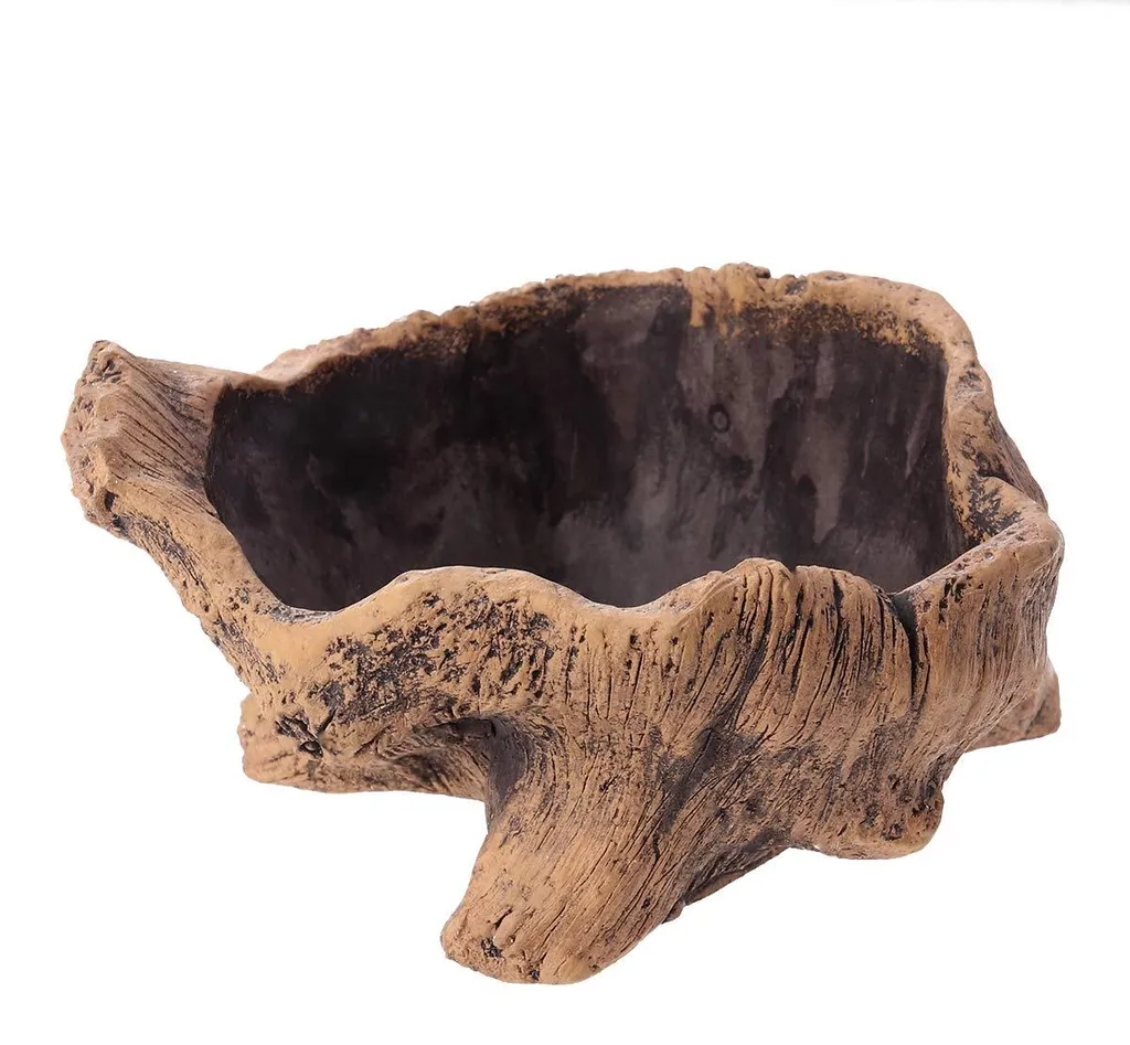 Décoration de bureau originale : pot de fleurs béton style naturel