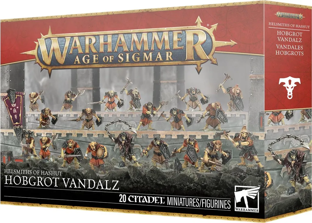 Figurines Hobgrot Vandalz Age of Sigmar Helsmiths of Hashut