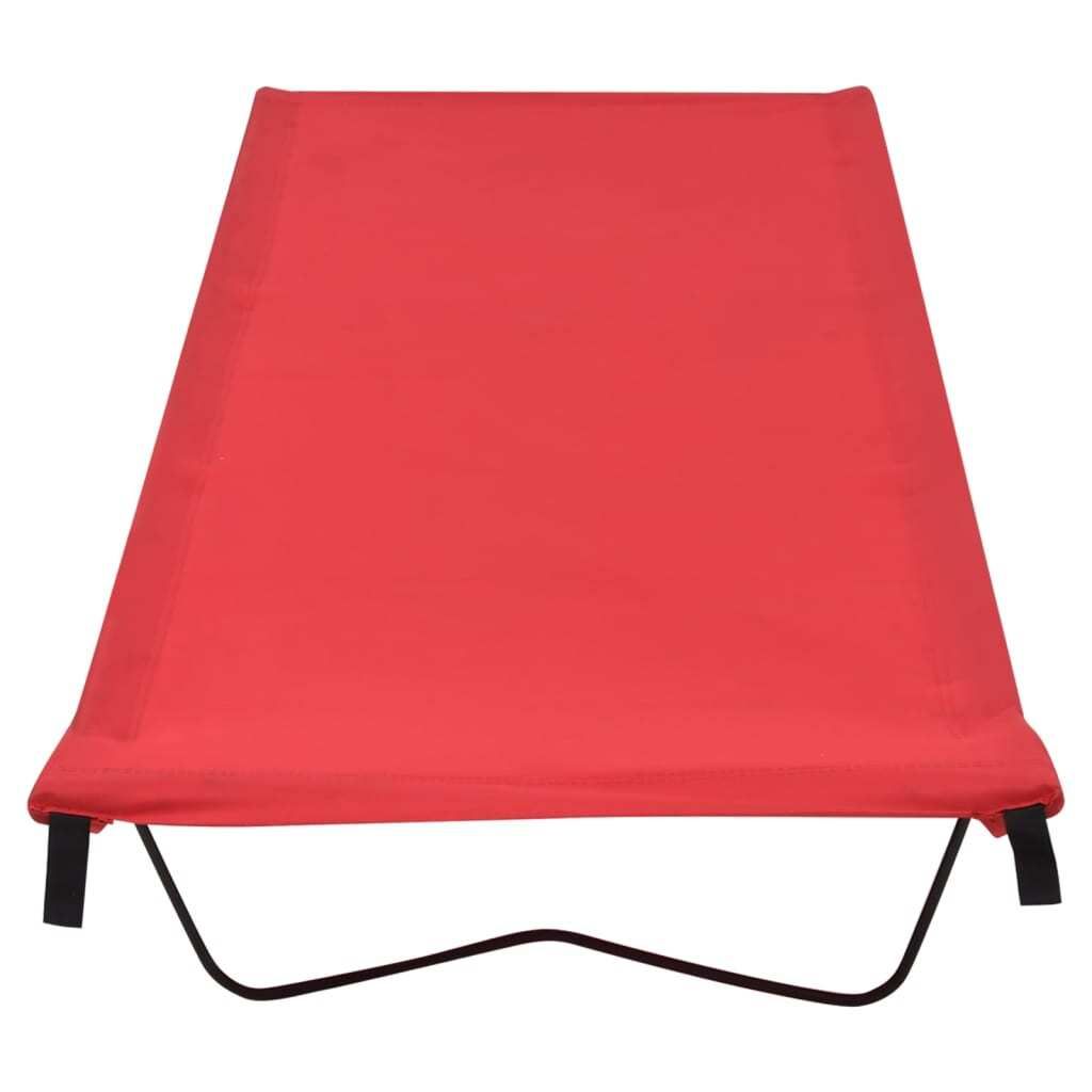 Letto da Campeggio 180x60x19 cm Tessuto Oxford e Acciaio Immagine del prodotto 