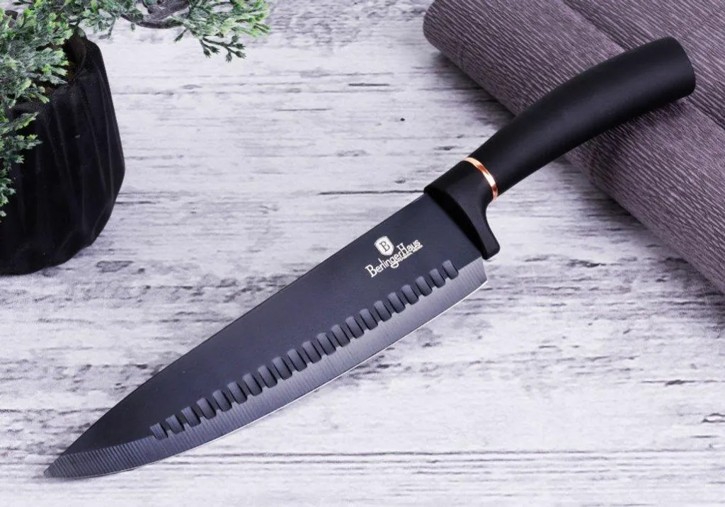 Set Coltelli Berlingerhaus BH-2421: 8 Pezzi Black Rose per la tua Cucina - 7