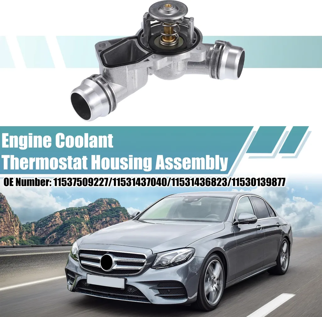 Évitez la Surchauffe : Boîtier Thermostat BMW 11537509227 Haute Fiabilité