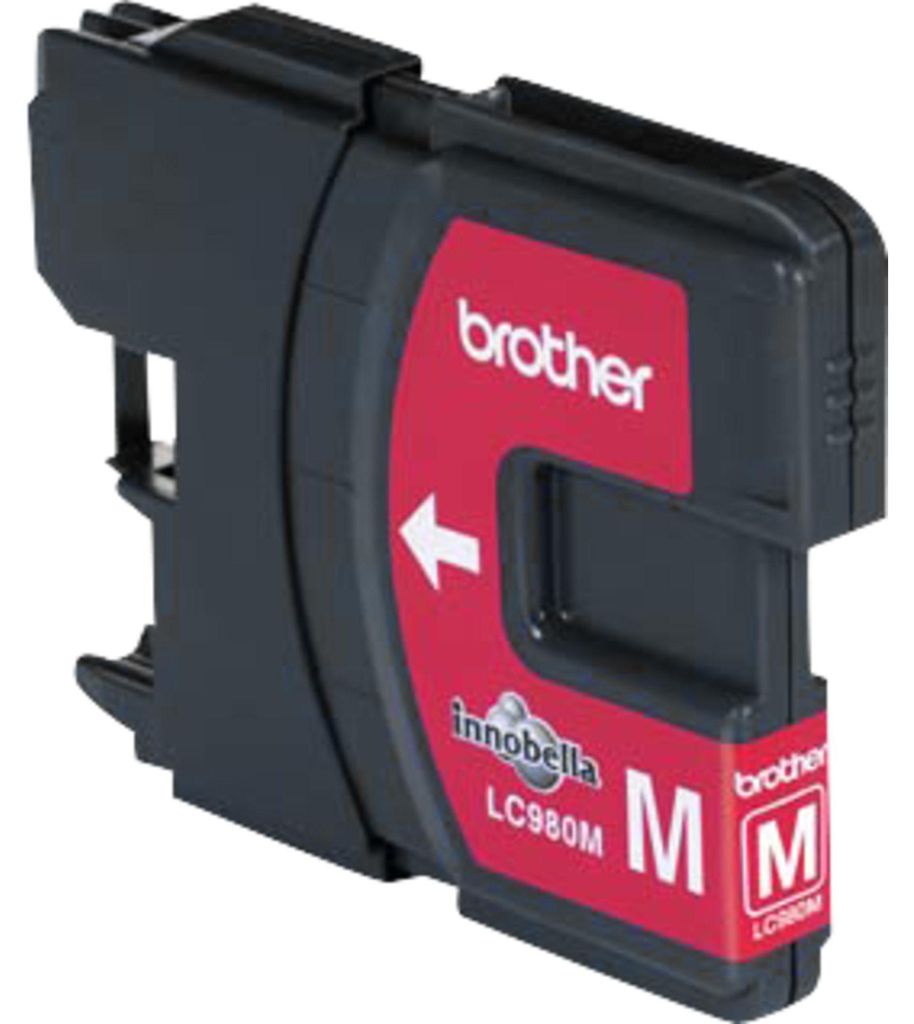 Brother LC980M, Magenta, Tinte auf Pigmentbasis, 1 Produktbild 