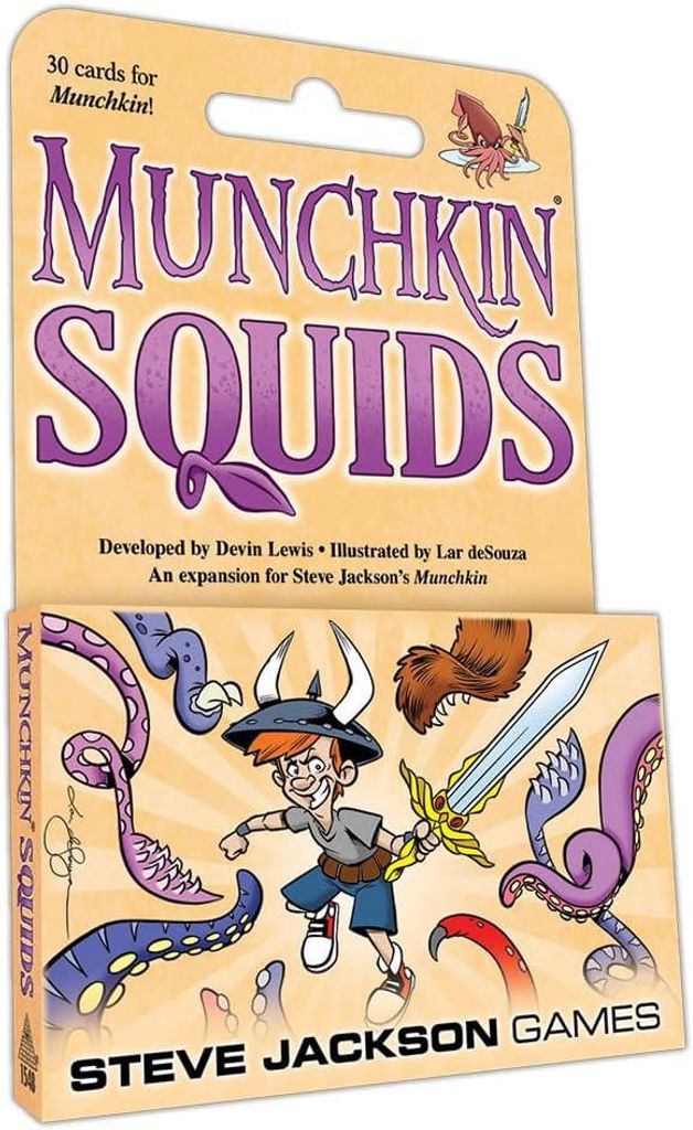 Munchkin Tintenfische Erweiterung – Fantasy-Erweiterung mit Produktbild 