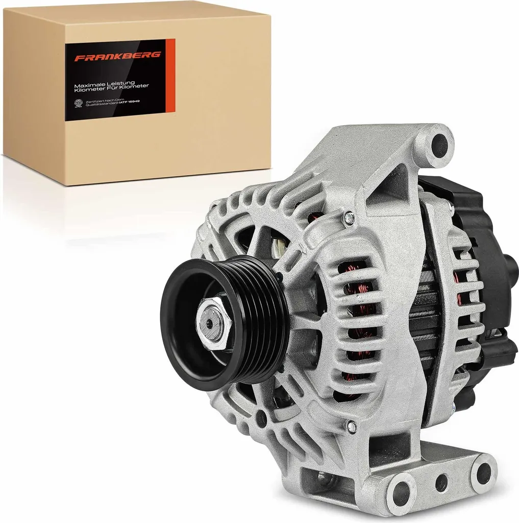 Alternateur Frankberg 12V Haute Fiabilité pour Fiat Punto 1.3L 199 BJ