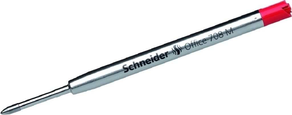 Kugelschreibermine Office 708 M rot Packung mit 10 Stück