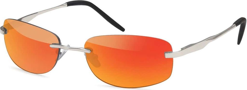 Gil Sonnenbrille Herren Desginer Metal Sonnen Sport Brillen Rechteck 100%UV400 30244 Rot