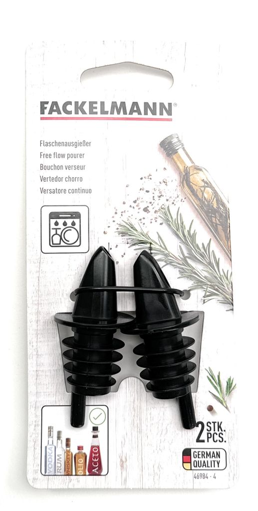 FACKELMANN 46984 2x Flaschenausgießer | Produktbild 