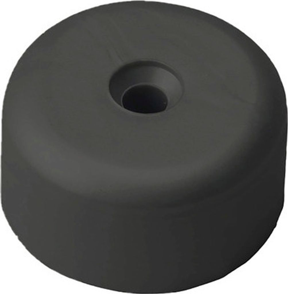 Walteco Kluzák, průměr 40, výška 20mm, plast, černý Obrázek produktu 