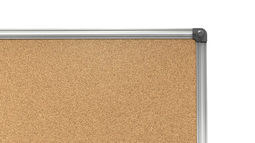 Bacheca in sughero (cornice in alluminio) 120x90 cm - 19
