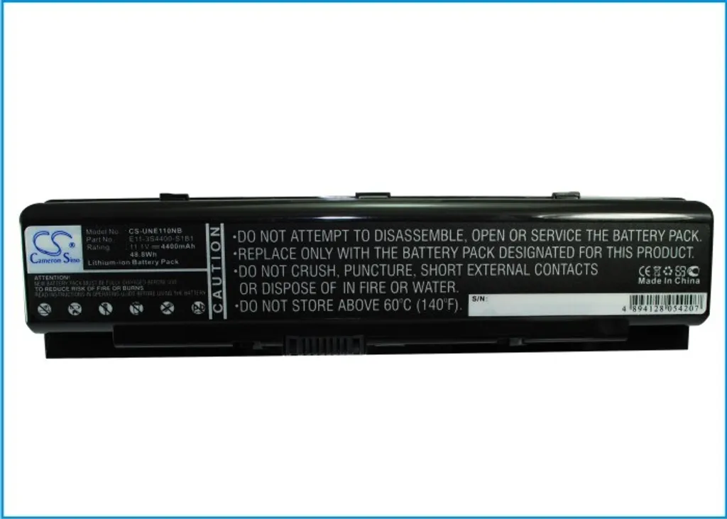 Batterie Techtek E11 compatible Uniwill pour portable E11-3S2200-B1B1