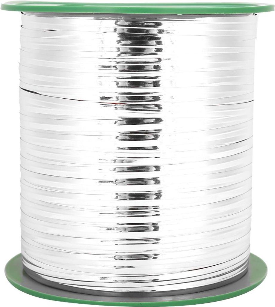 Twist-Ties Rolle 400 Yards, silber, für Geschenkverpackung, Süßigkeitenbeutel, Blumenbindung, Backbedarf