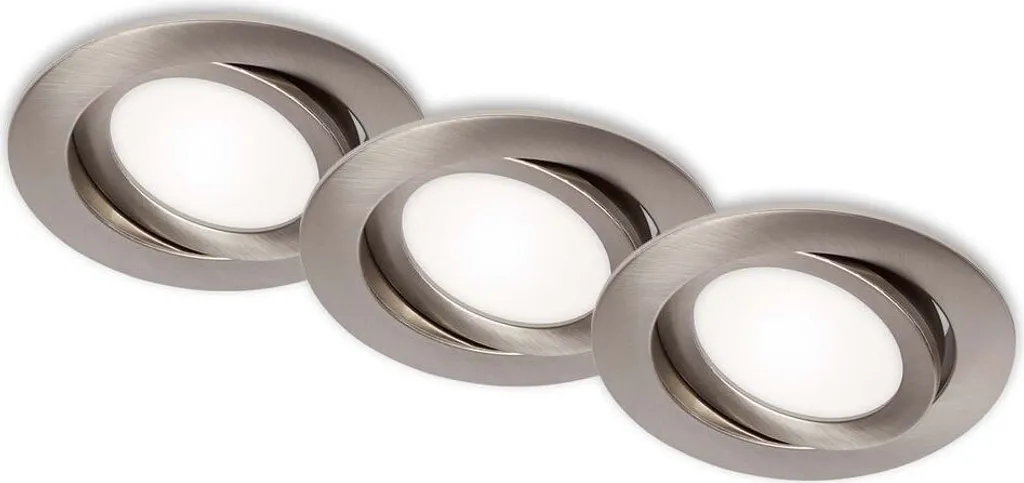 Briloner Plafonnier LED Orientable avec Design Moderne pour Salon