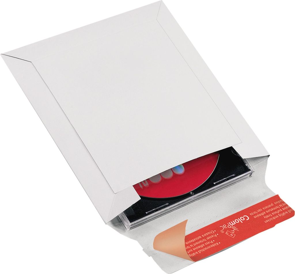 ColomPac CD-Versandtasche Jewel-Case CP011.08 160x175mm ws