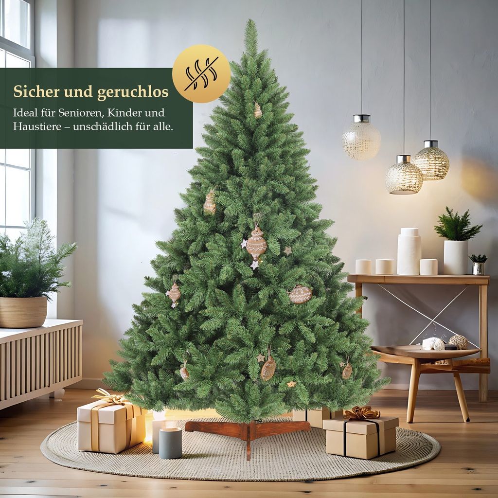 4smile Weihnachtsbaum 180 Cm Künstlich - Naturgetreu & Stabil