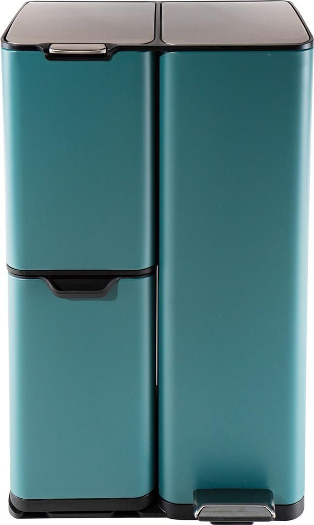 Mülltrennsystem Jannik 60 Liter Türkis