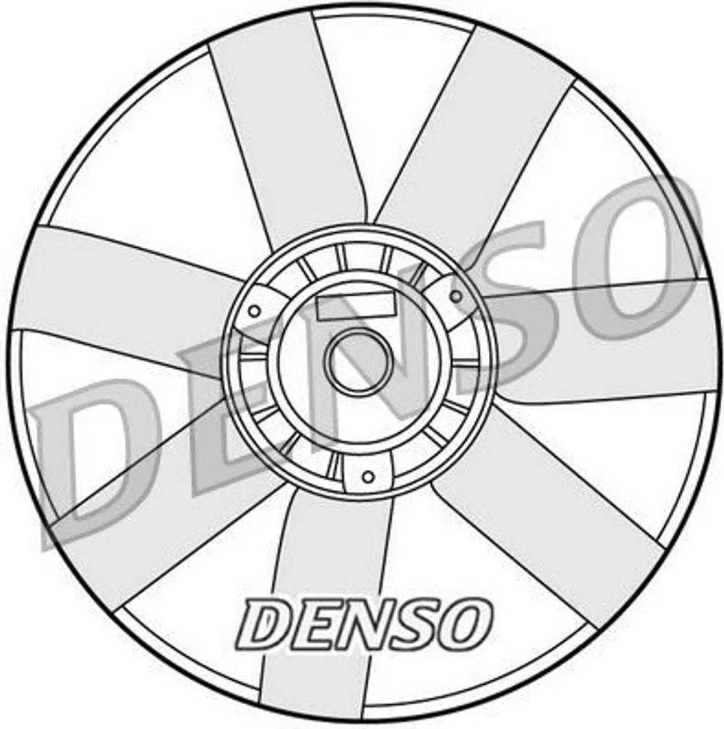 Ventilateur de radiateur DENSO système de refroidissement moteur origine