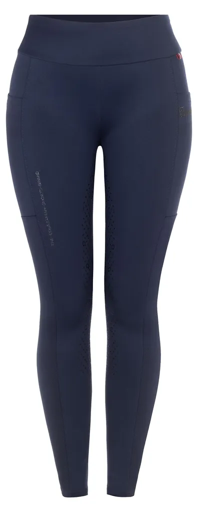 Pantalon d'équitation confortable Cavallenka Grip RL bleu foncé t. 36