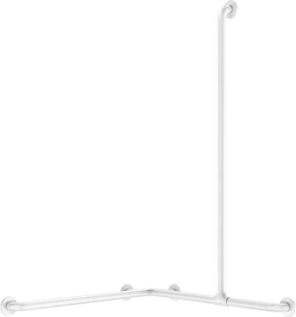 Delabie DUHA + Br.H.Stg. vertikal verschiebbar D32 mm Nylon weiß