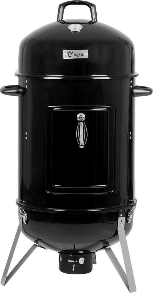 BBQ-Toro Räuchertonne Oak Ø 47 cm | Räucherofen BBQ Smoker Produktbild 1