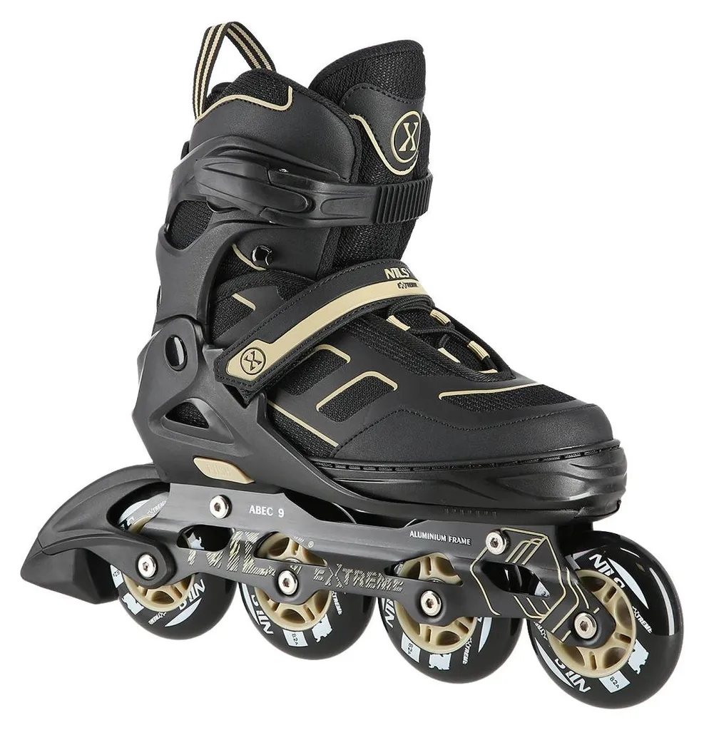 Patins à roues alignées confortables taille M avec platine aluminium