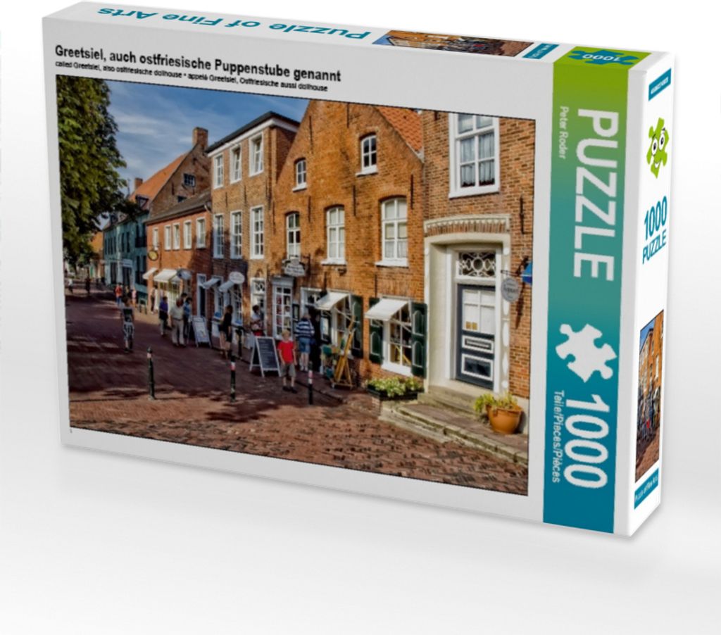Calvendo Greetsiel, auch ostfriesische Puppenstube genannt 1000 Teile Puzzle quer 640x480mm, Roder Peter; 7352728