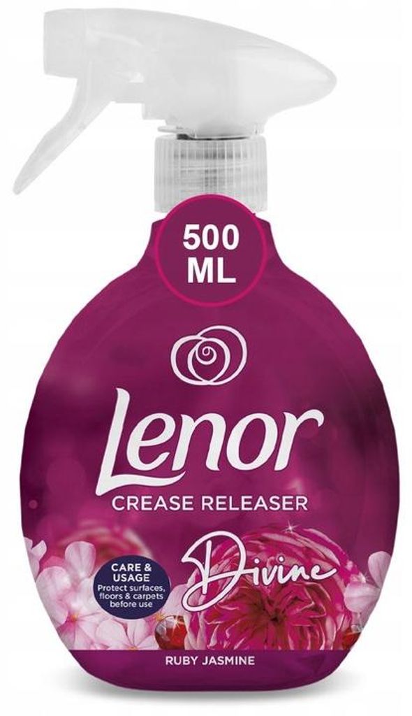 Lenor Crease Releaser Żelazko w Sprayu Rubin Jaśmin 500 ml Zdjęcie produktu 