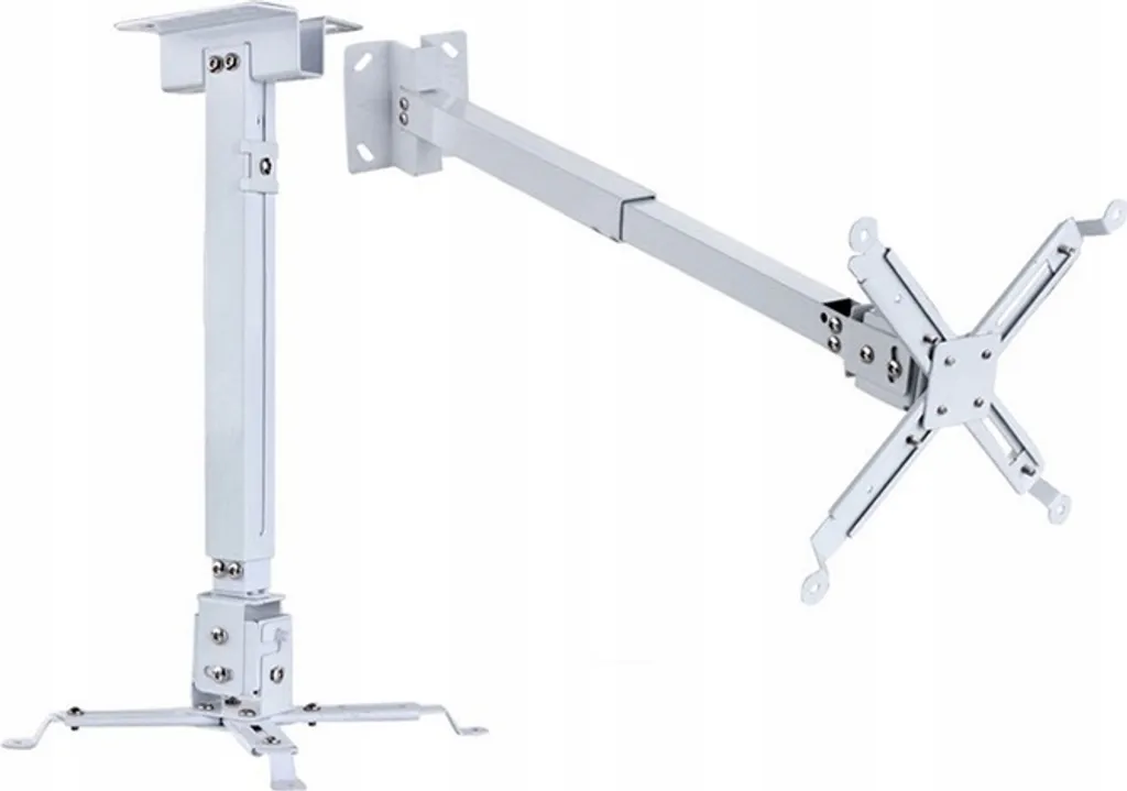 Support de Plafond pour Projecteur Télescopique en Acier de 65 cm - 2