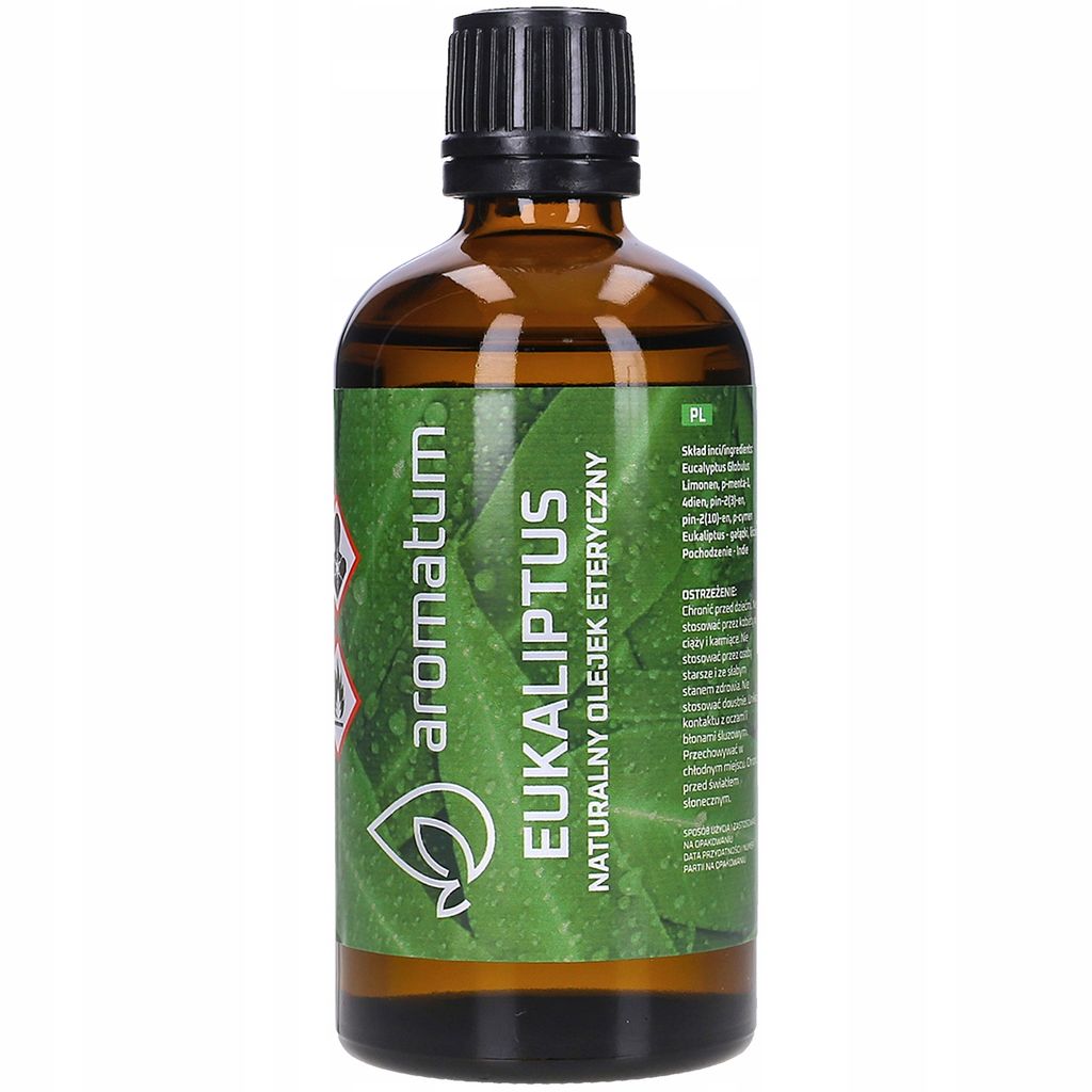 Aromatum, natuurlijke eucalyptus etherische olie, 100 ml Productafbeelding 