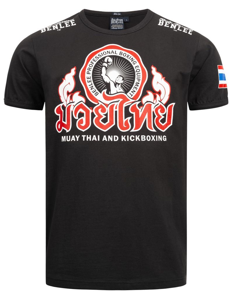 Pánské tričko slim fit THAILAND Black M BENLEE Obrázek produktu 