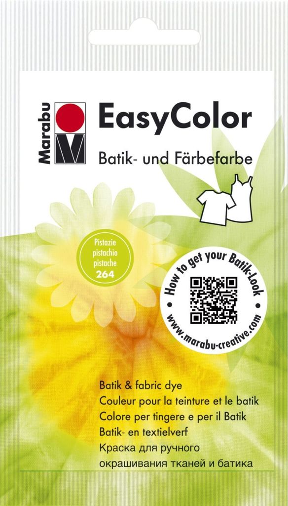 Marabu 17350022264, Zelená, farba na textil, Tvrdo, 1 kusov Obrázok produktu 