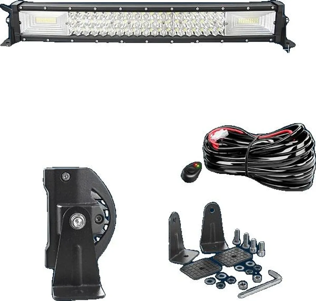 Barra LED Curva 22" Design 7D | Tuning Off-Road & Styling Jeep