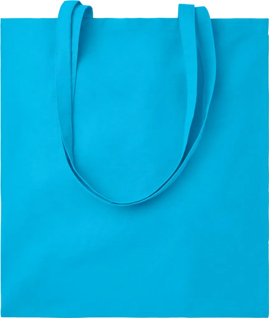 Tote Bag Turchese MidOcean: Il Tuo Accessorio di Cotone Quotidiano