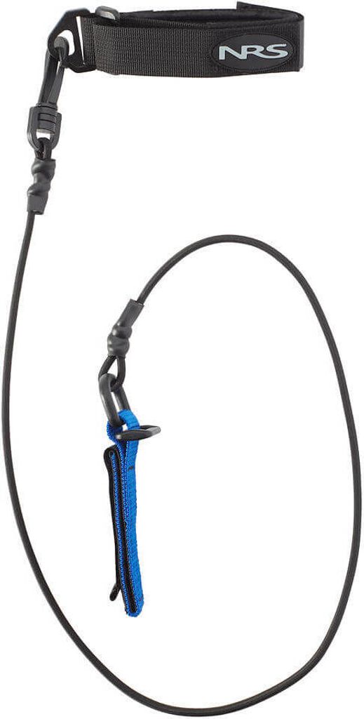 NRS Paddel-Leine Bungee Paddle Leash Schwarz