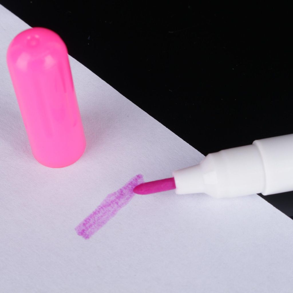 4Pcs Stitch Markers löslich Kreuzstich Wasser löschbar Stifte Tülle Tinte Stoff Marker Kennzeichnung