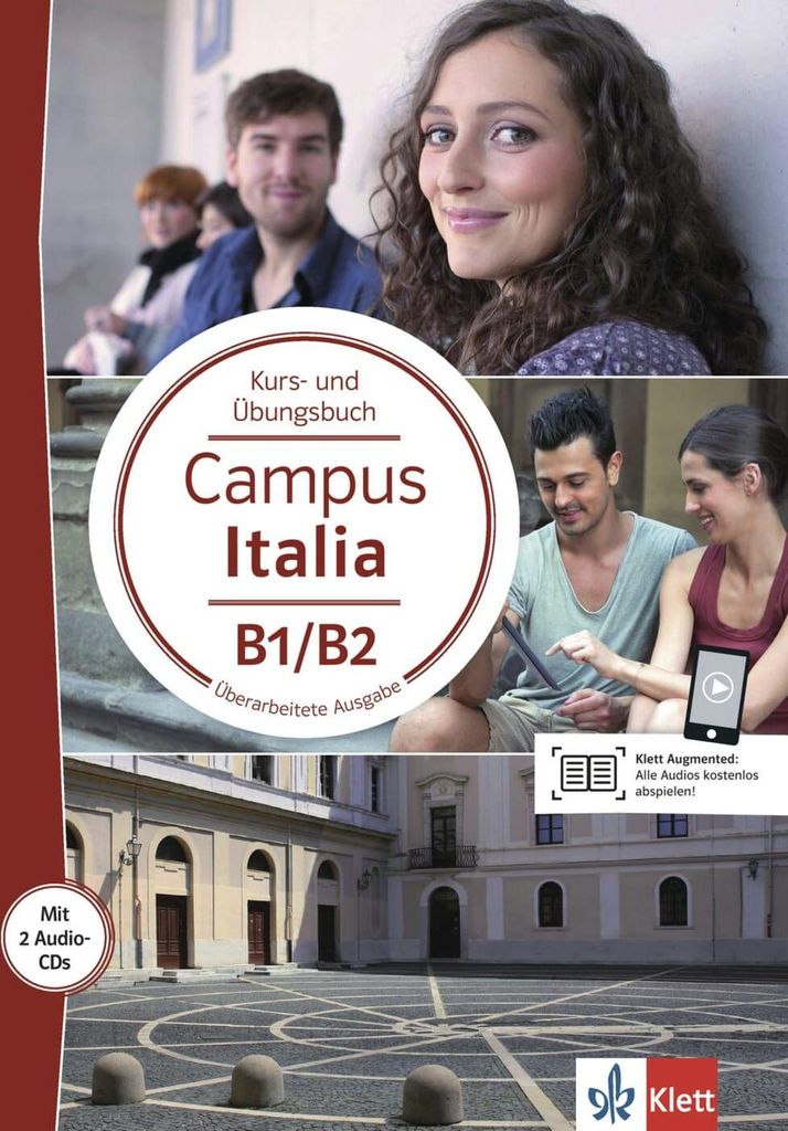 Campus Italia B1/B2. Kurs- und Übungsbuch + 2 Audio-CDs