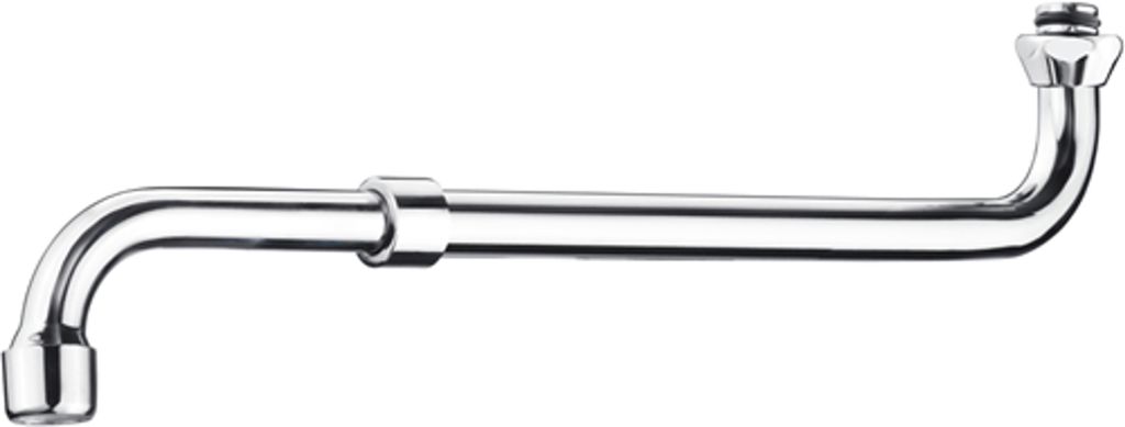 Wylewka w kształcie litery S, 270–440 mm, chromowana Zdjęcie produktu 