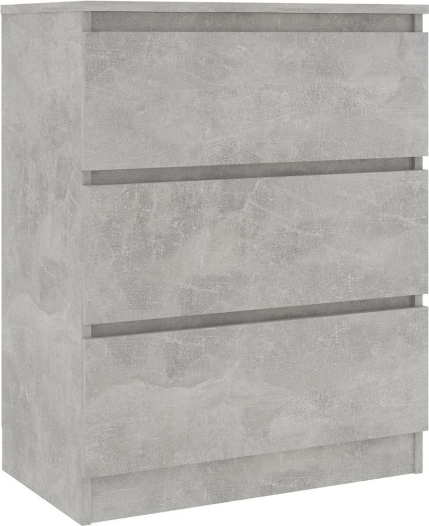 Sideboard Betongrau 60x35x76 cm Holzwerkstoff