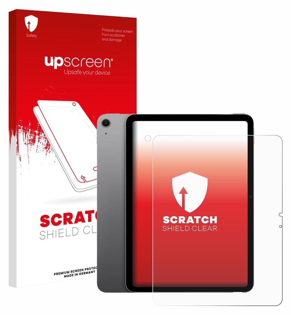 upscreen Schutzfolie für Apple iPad Air 13" M4 2026 (Display+Kamera) Displayschutz Displayschutzfolie Folie Klar Transparent