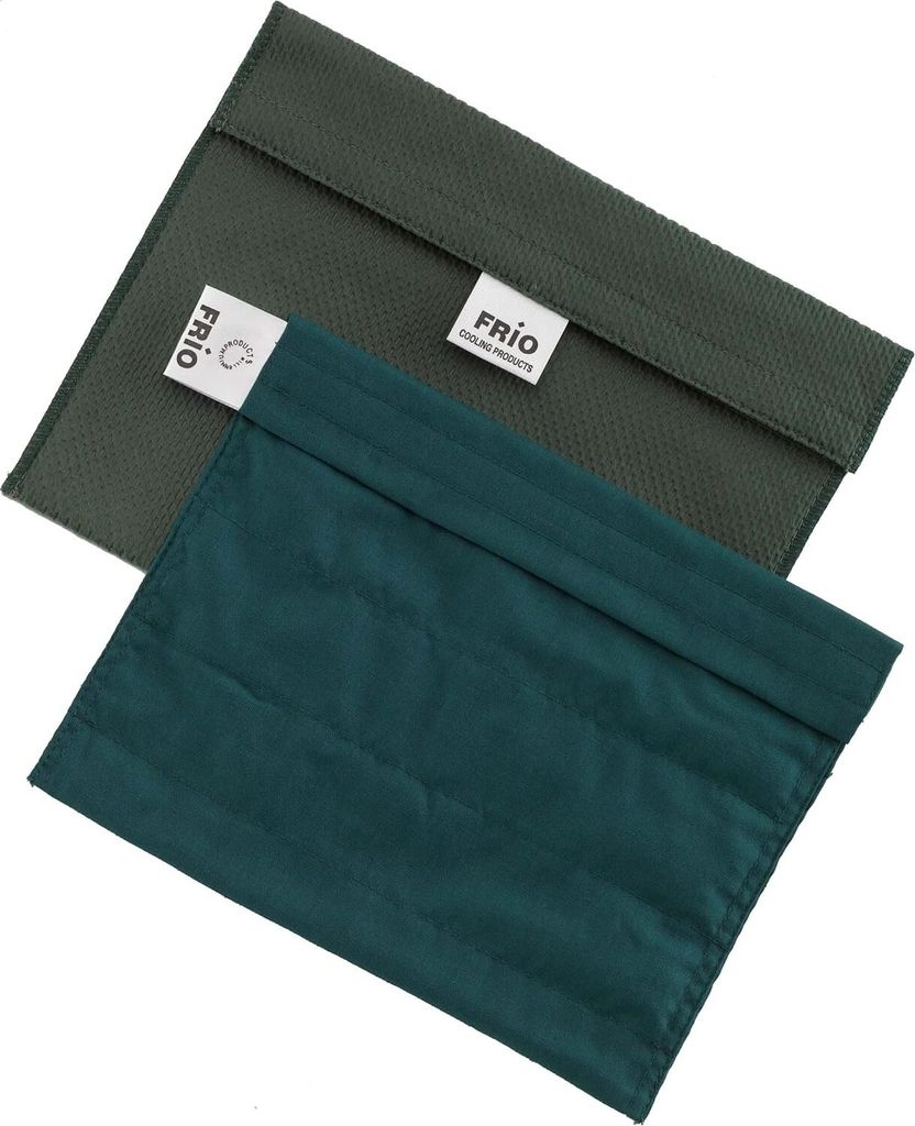 FRIO EXPEDITION Diabetiker Insulin Kühltasche 21 x 15 cm grün | Für bis zu 9 Insulin Pens | Kühlt mit kaltem Wasser I Keine Kühlakkus notwendi...