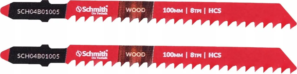 Lame de scie sauteuse bois Schmith 100mm idéale menuiserie et pose