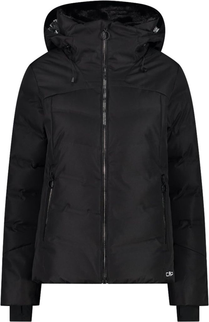 Cmp Woman Jacket Fix Hood U901 Nero 40