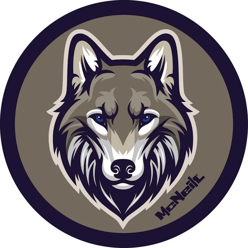 McNeill accessori per lo zaino McAddy Wolf multicolore