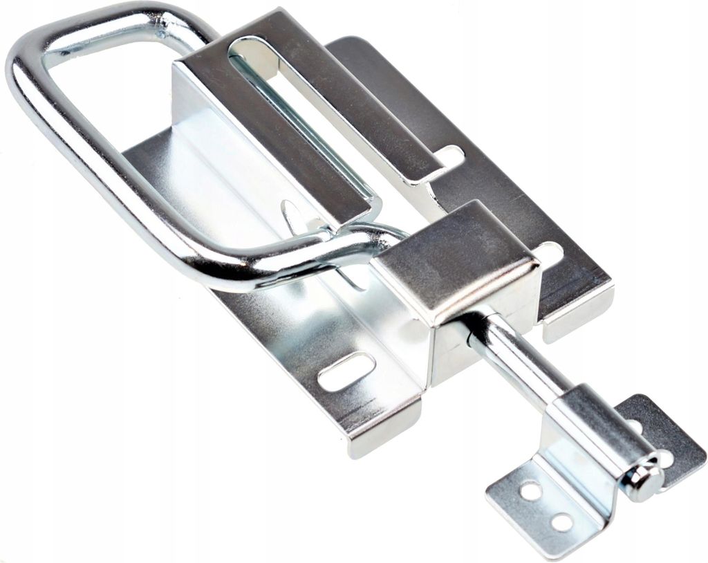 FEINZ | Garagentor Riegel - 120 mm - Silber - Hochwertig, Korrosionsbeständig, Sicher