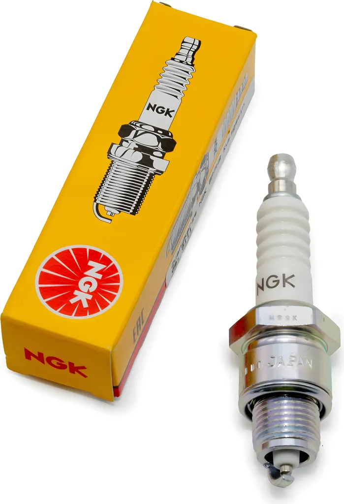 4x Candele Nautiche NGK BP7HS - Kit Manutenzione Fuoribordo 2 Tempi