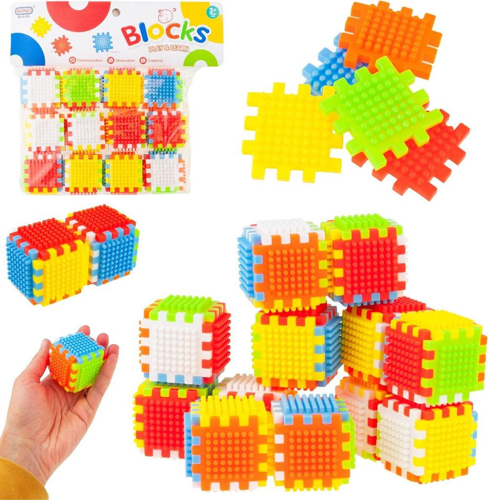 Tg71162 Klocki Wafle Konstrukcyjne Bloks Klocków Zdjęcie produktu 