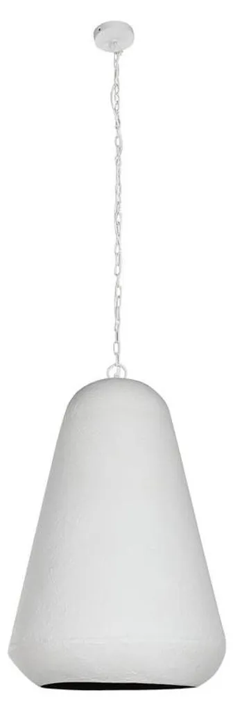Plafonnier Home ESPRIT Blanc et Or en Métal 50W - Luminaire 58x58x85 cm