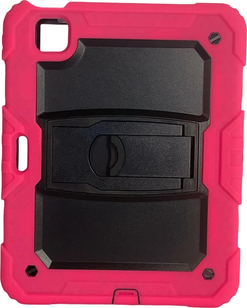 Custodia iPad Air 5 Rosa Blindata: L'Armatura per l'Università